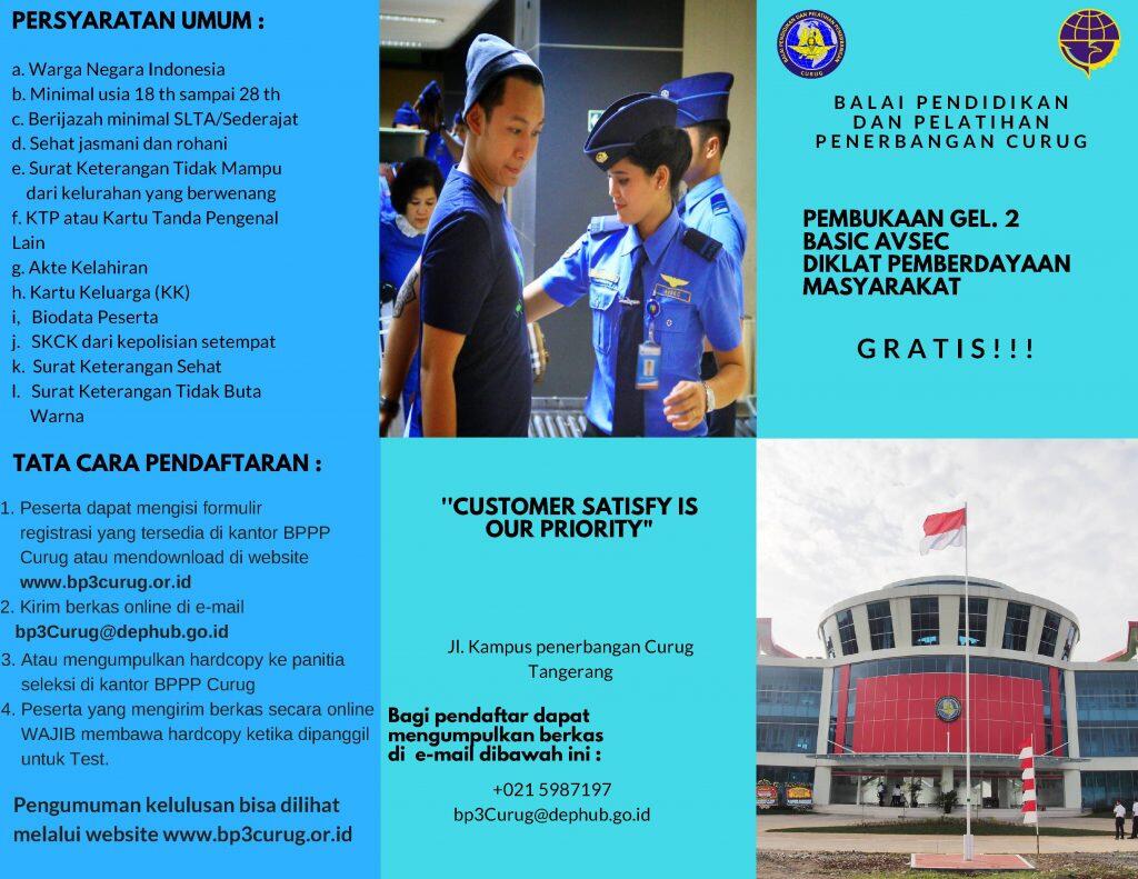 Lowongan Kerja AVSEC (Aviation Security) Indonesia 2017/2018