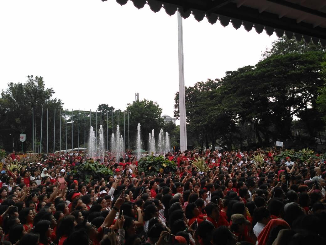 Lagu Indonesia Raya Menggema di Balai Kota