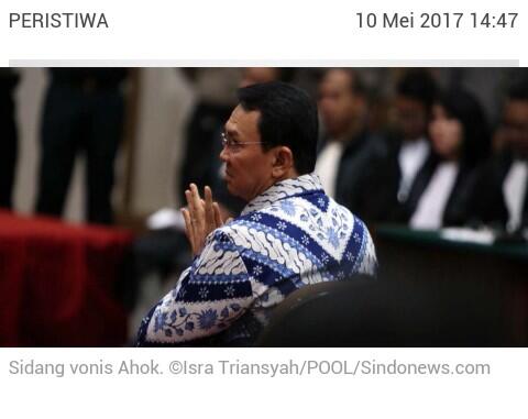 Vonis Ahok diprotes Belanda & UE, Fadli Zon sebut 'Tahu apa mereka'