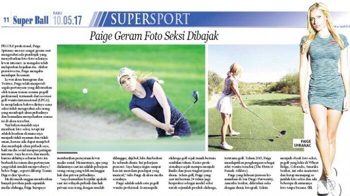 Pemain Golf Ini Marah Foto Seksinya Tersebar