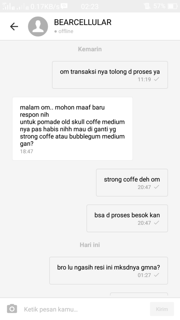 RESI BODONG BUKALAPAK