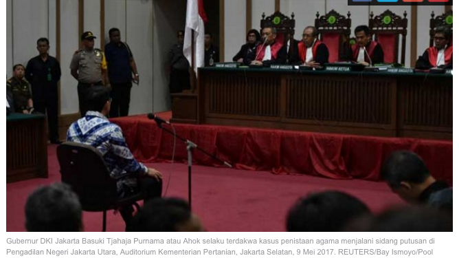 3 Hakim yang Vonis Ahok 2 Tahun Penjara Dapat Promosi