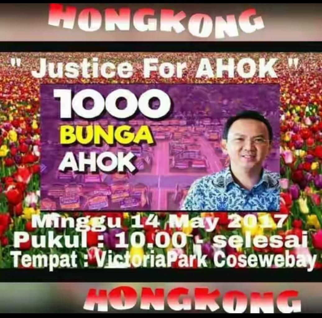 Korban Mei 1998 dan aksi lilin untuk Ahok yang meluas