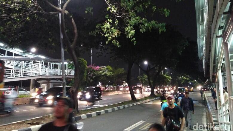 Massa Pro-Ahok di Depan PT DKI Telah Bubar, Lalin Lancar