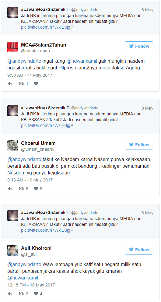 Ridwan Kamil: Saya Terima Nasdem Karena Mereka Punya Media dan Kejaksaan