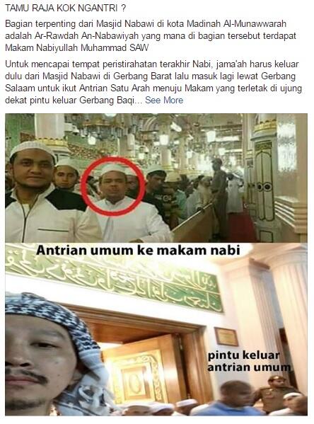 Eggi Sudjana: Saya Tahu Rizieq Keturunan Nabi Dari Internet