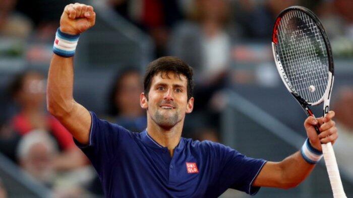 Novak Djokovic Maju ke Perempat Final Madrid Terbuka 2017