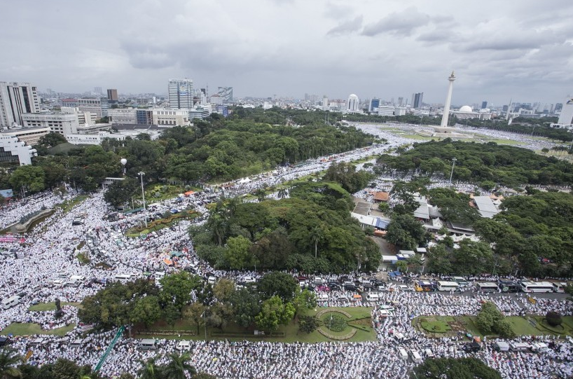 Alumni 212 bandingkan aksinya dengan pendukung Ahok di Cipinang