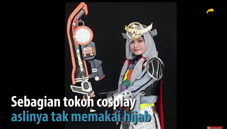 Keren! Cosplay Hijabers Ini Bikin Kamu Pangling