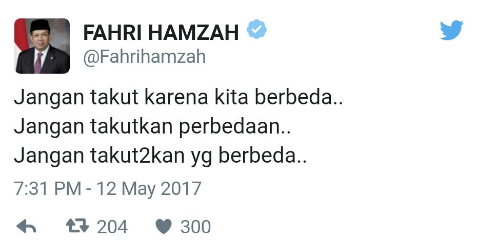 Postingan Mengejutkan Fahri Hamzah Sehari Sebelum Digeruduk Massa di Manado