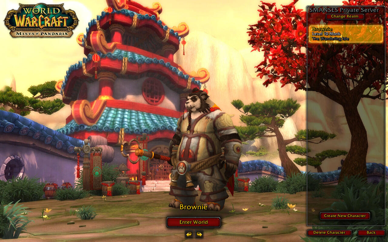 World of Warcraft Mists of Pandaria | SMANSES Private Server