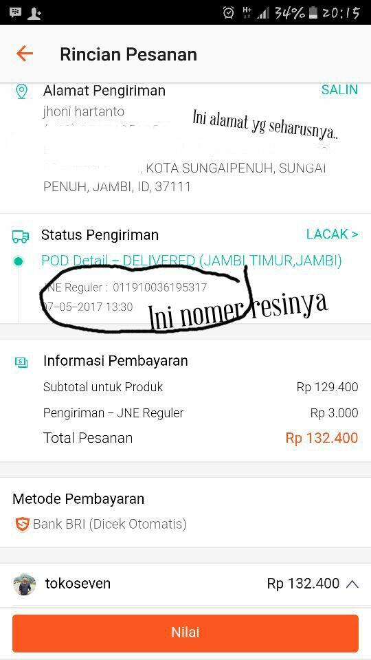 Lagi2 Situs Jual Beli Terkenal Melakukan Penipuan