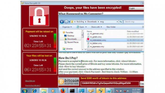 Seputar Virus Ransomware: Program WannaCry Memburu Mesin yang Menjalankan Windows