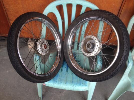 Terjual velg jari jari ban luar dalam fdr irc supra fit 