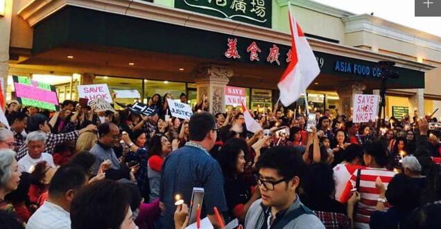 1.000 Orang Hadiri Aksi Simpatik untuk Ahok di Los Angeles