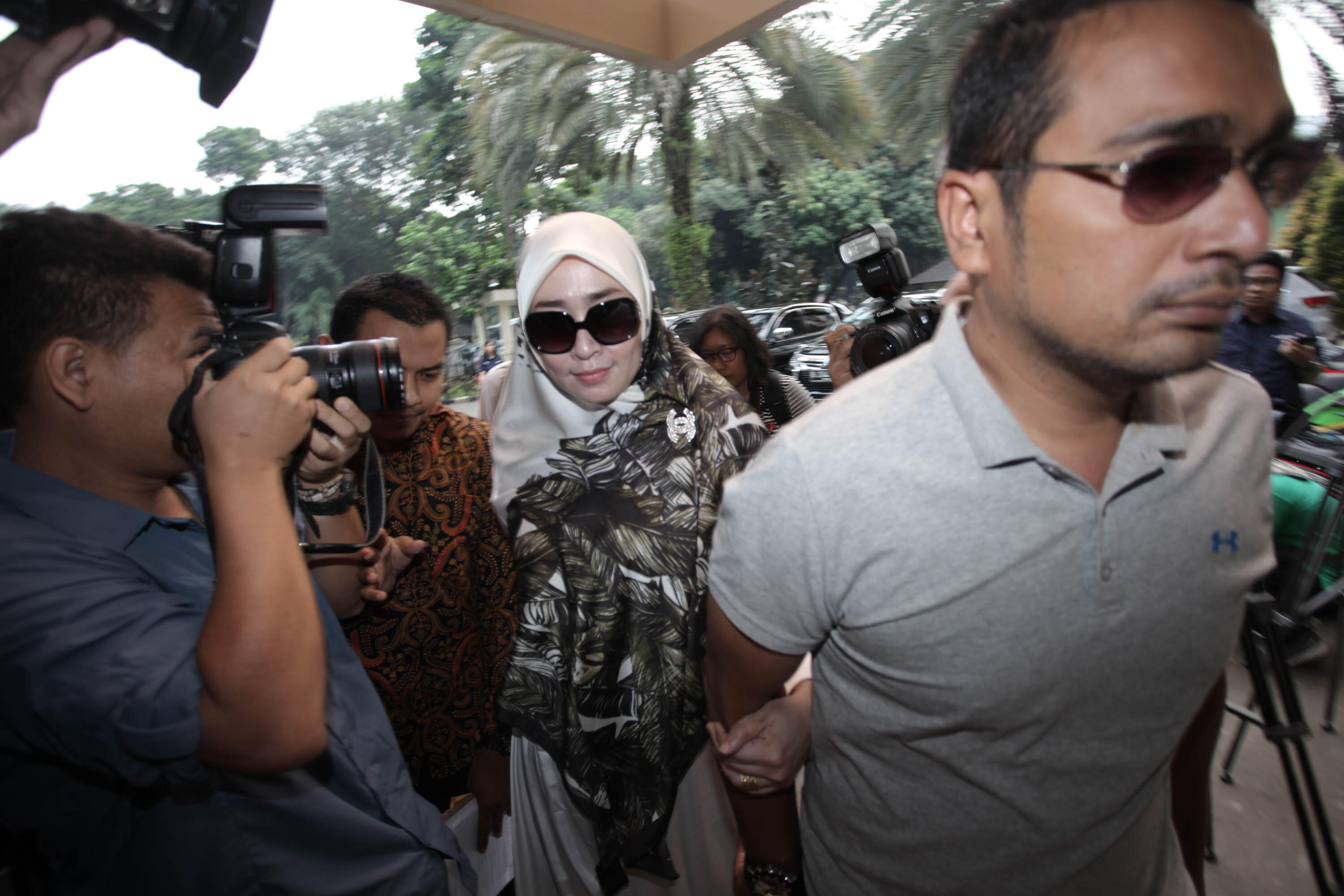 Firza Husein Penuhi Panggilan Polda Metro Jaya