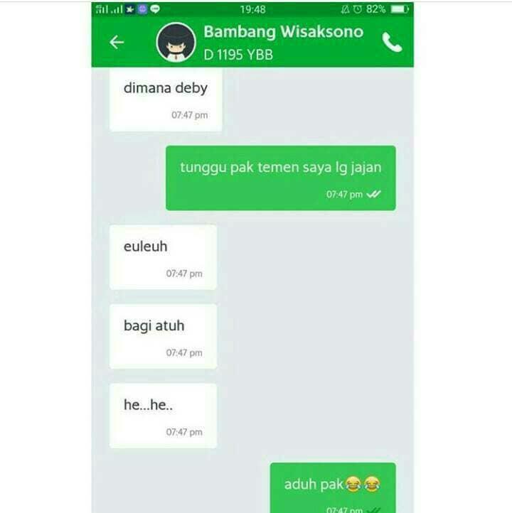 9 Percakapan ojek online dengan pelanggannya ini bikin ketawa, ada-ada saja