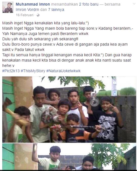 Tipe Tipe Penguna Fb