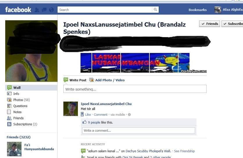 Tipe Tipe Penguna Fb