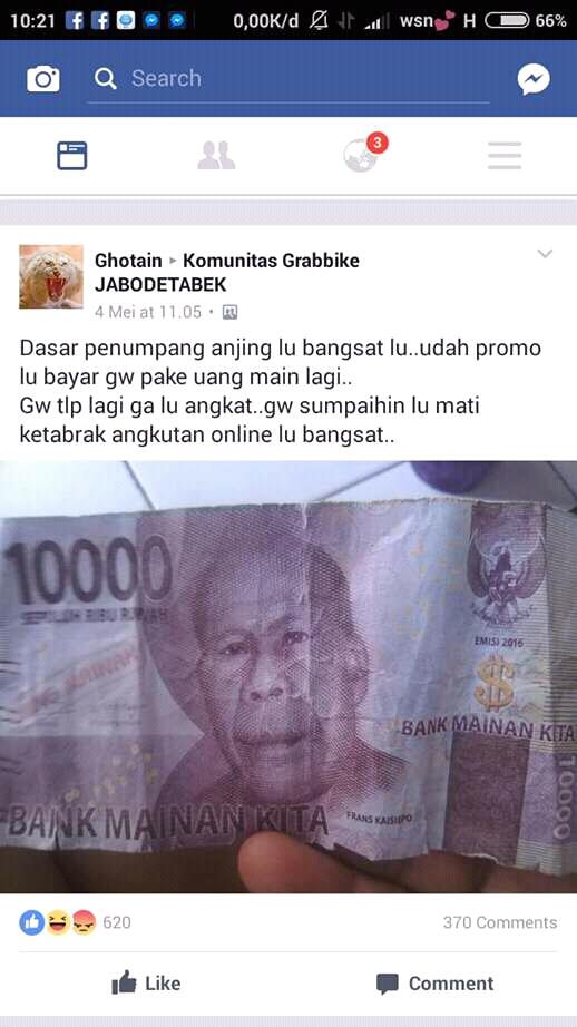 Tipe Tipe Penguna Fb