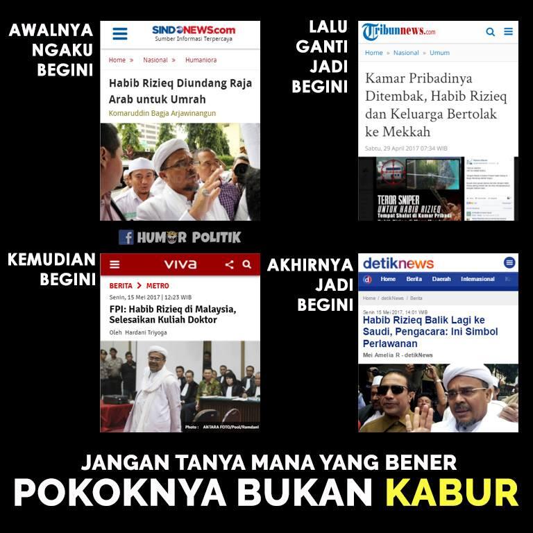 Habib Rizieq Bersumpah Tidak Pernah Berzina