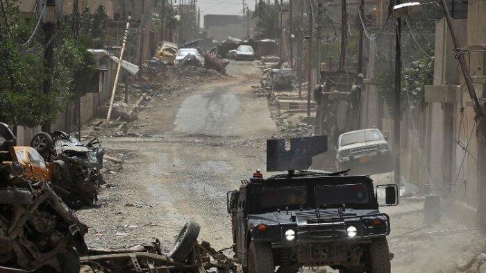 Makin Terdesak, ISIS Tinggal Kuasai 12 KM Persegi di Kota Mosul