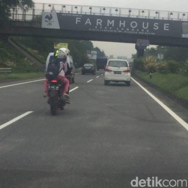 Reaksi Biker soal Videonya Masuk Tol Purbaleunyi Viral di Medsos
