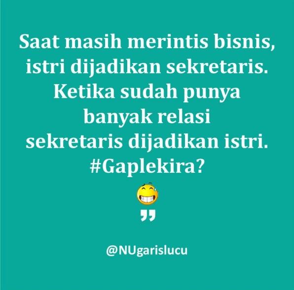 16 Humor ala NU Garis Lucu, lawakan cerdas tetep bisa bikin agan ngakak