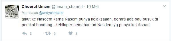 RK: Nasdem Punya Kejaksaan, yang Bener Bisa Salah, yang Salah Jadi Bener