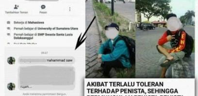 Mahasiswa di Medan Hina Nabi Muhammad SAW di Facebook