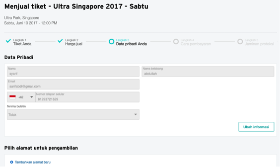 Pengalaman Gagal Nonton Pertunjukan, Hingga Akhirnya Tiket di Jual Lewat StubHub