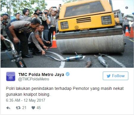 Abis tau ini masih mau pake knalpot berisik gan?
