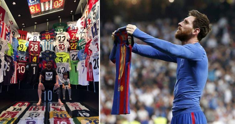 Ini daftar pemain yang jersey-nya dikoleksi Lionel Messi