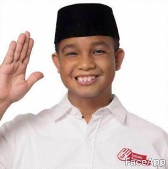 Ini Jadinya Kalo Foto Para Tokoh Indonesia Disulap Jadi Kayak Bocah