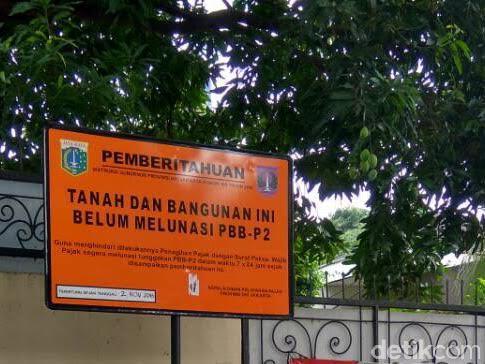 Rumah Mewah Menteng Nunggak Pajak Bertahun-tahun