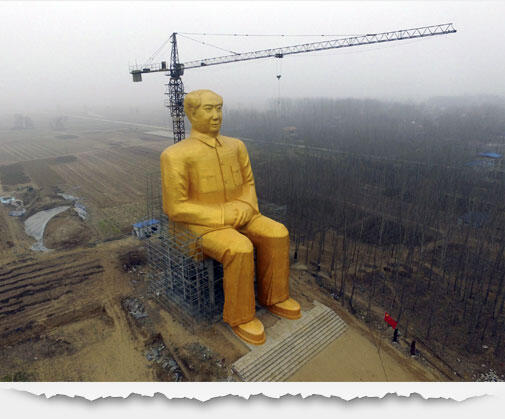  Inilah 11 Patung Raksasa yang Pernah Dibuat China