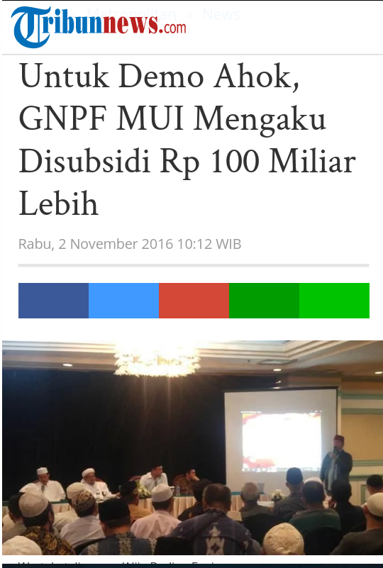 GNPF MUI Minta Rekonsiliasi, Djarot: Kok Aneh, Kami Enggak...