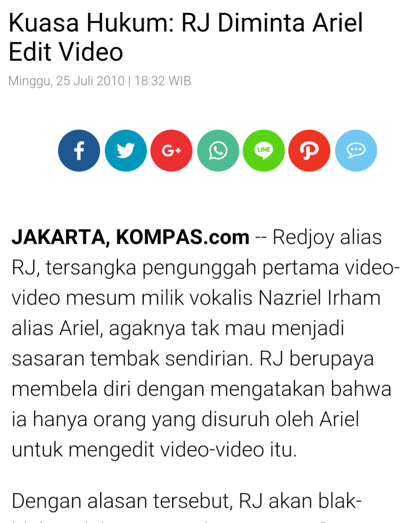 Heran, Kok Pengunggah Konten Pornografi Rizieq-Firza Belum Ditangkap!
