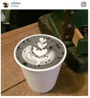 Charcoal Latte, Latte Dari Arang yang Lagi Jadi Tren