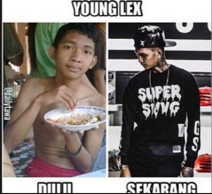 Tato permanen wajah Ahok di tangan, ini alasan Young Lex