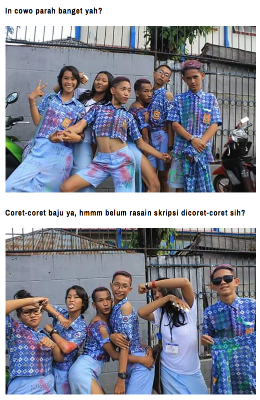  Anak Alay  Rayakan UN Ini Bikin Mata Kamu Sakit Page 2 