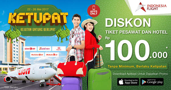 Indonesia Flight Sambut Lebaran dengan Promo Ketupat