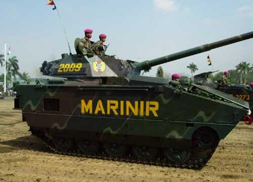 Setelah 15 Tahun, AMX-10 PAC 90 Korps Marinir Sukses Uji Tembak Meriam 90mm