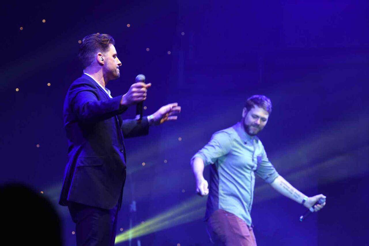 FOTO KONSER BOYZLIFE (Mantan Westlife dan Boyzone)