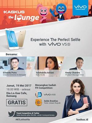 &#91;FIELD REPORT&#93; Kenalan sama si Perfect Selfie di KASKUS The Lounge with Vivo V5s