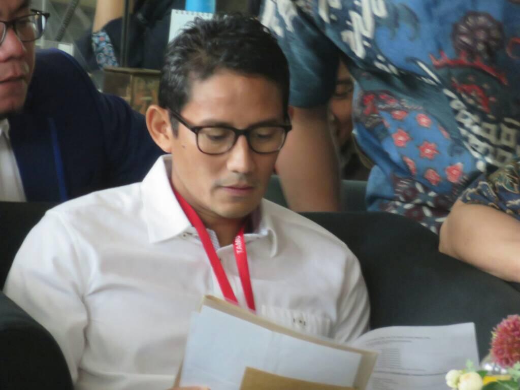 Sandiaga Uno Memenuhi Panggilan KPK