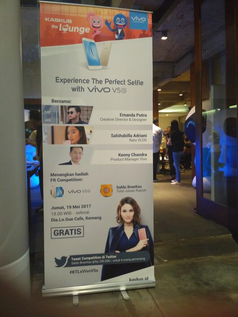 &#91;FIELD REPORT&#93; Kenalan sama si Perfect Selfie di KASKUS The Lounge with Vivo V5s