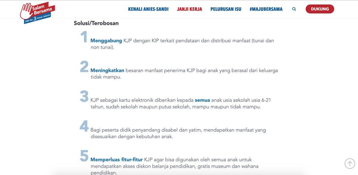 Janji Anies soal KJP dan KIP Sekaligus, Dibatalkan