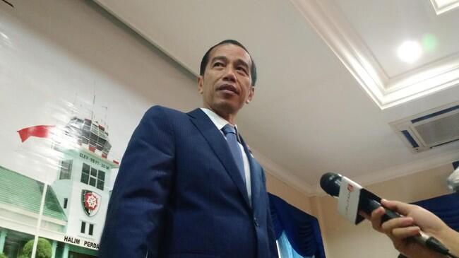 Tiba di Halim, Jokowi Langsung Rapat dengan JK, Wiranto dan BG