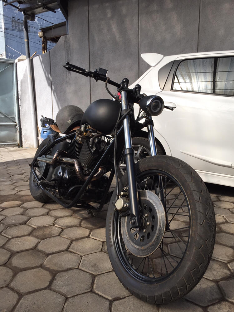 Terjual jual yamaha virago 400 cc , bobber/chopper/japstyle/caferacer